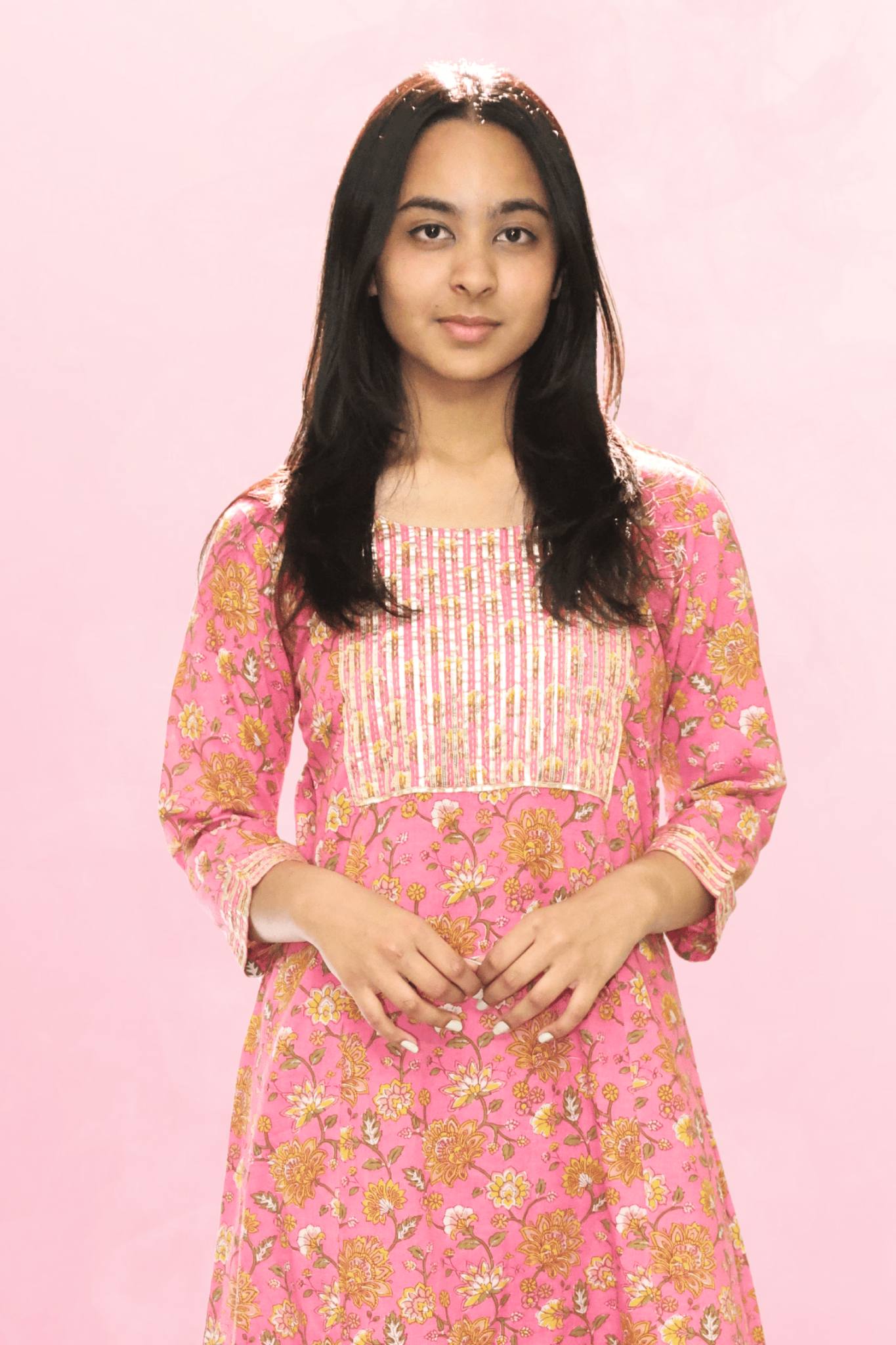 Bagh-e-Jaipur Cotton Kurta