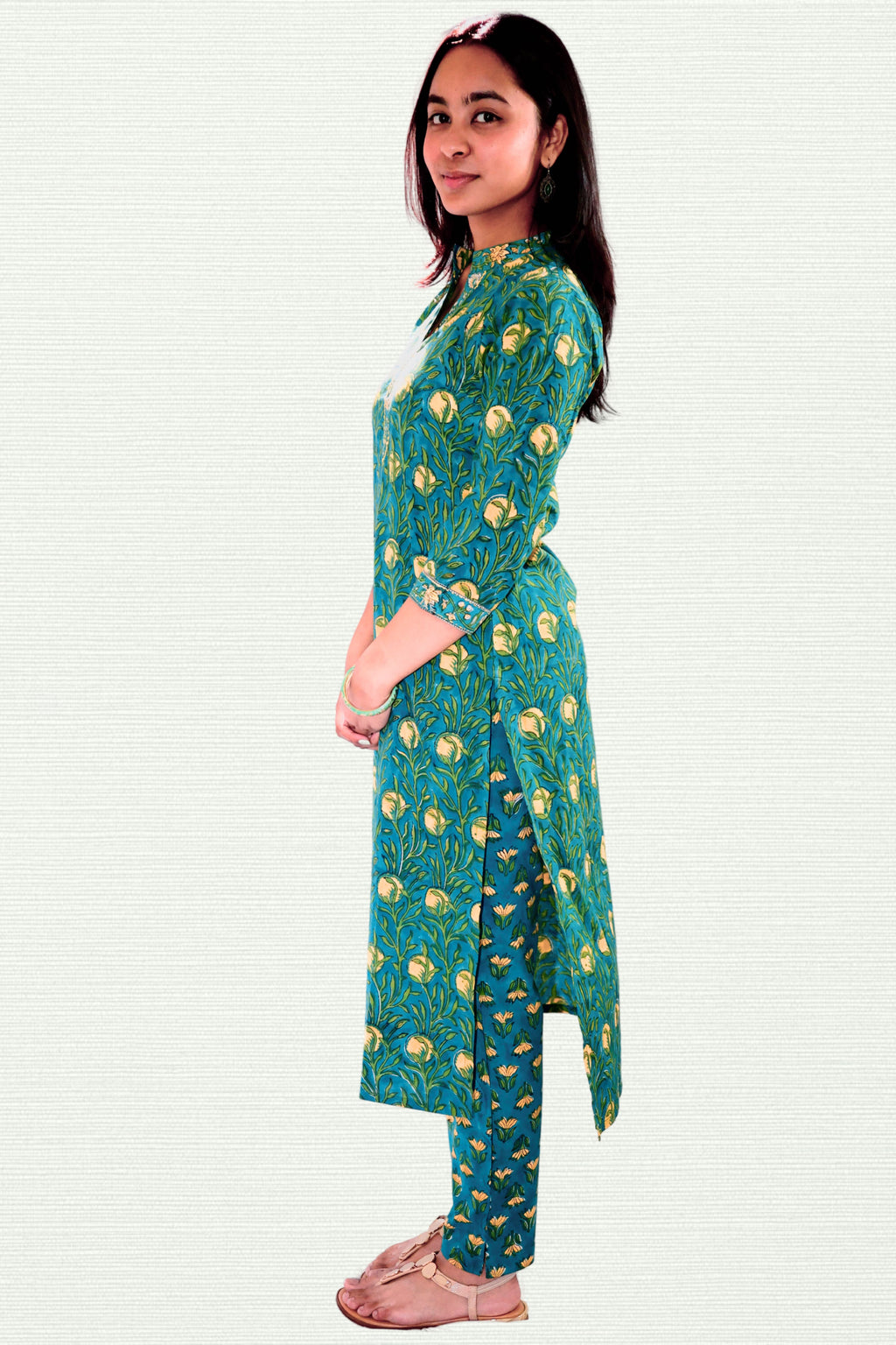Gulmohar Cotton Kurta