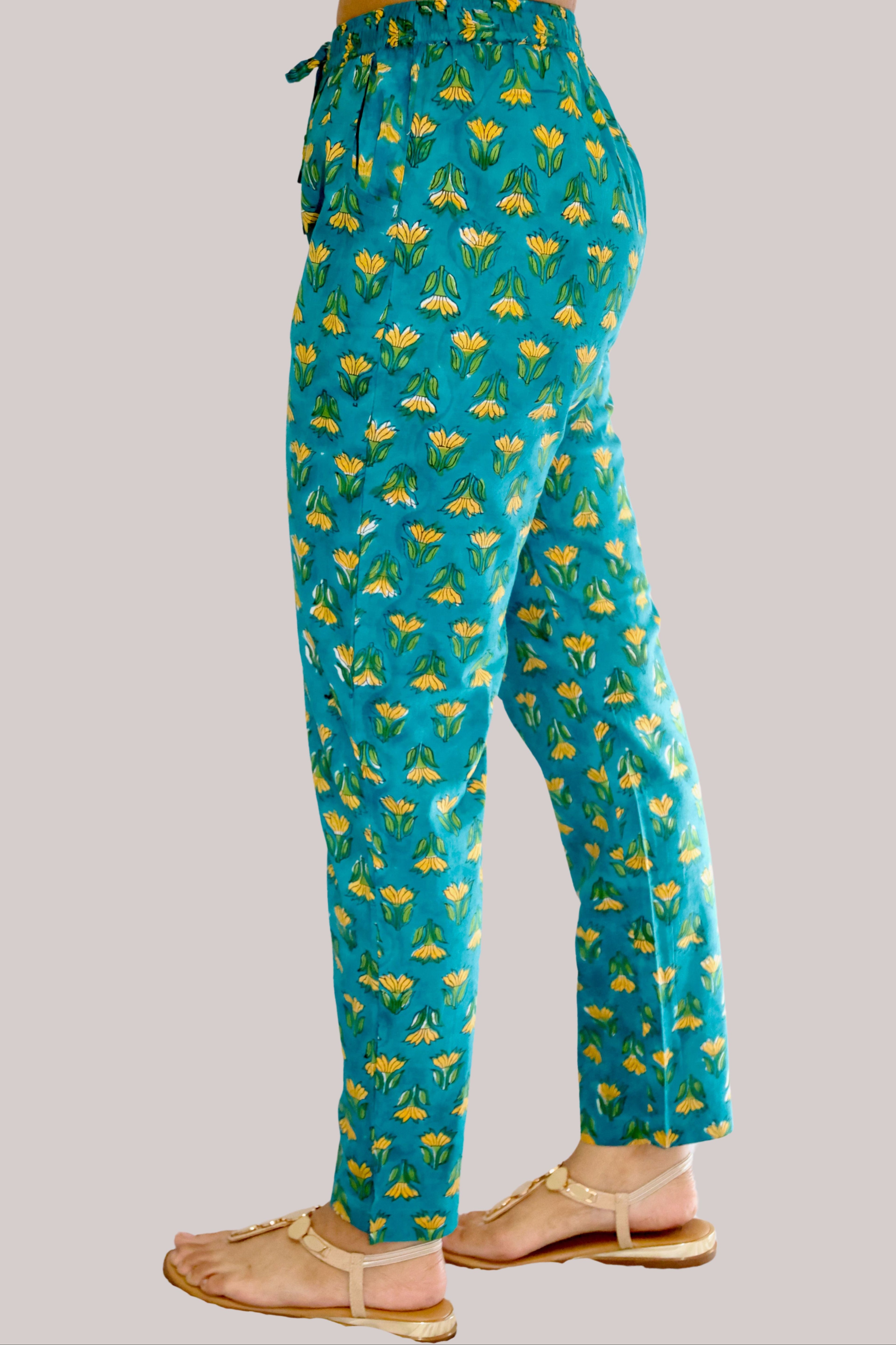 Gulmohar Cotton Pant