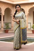 Artisanal Floral Daily Wear Saree