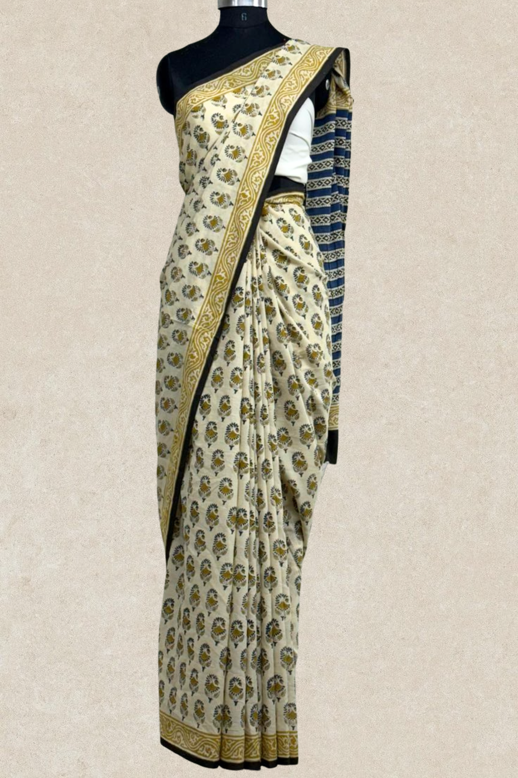 Artisanal Floral Daily Wear Saree