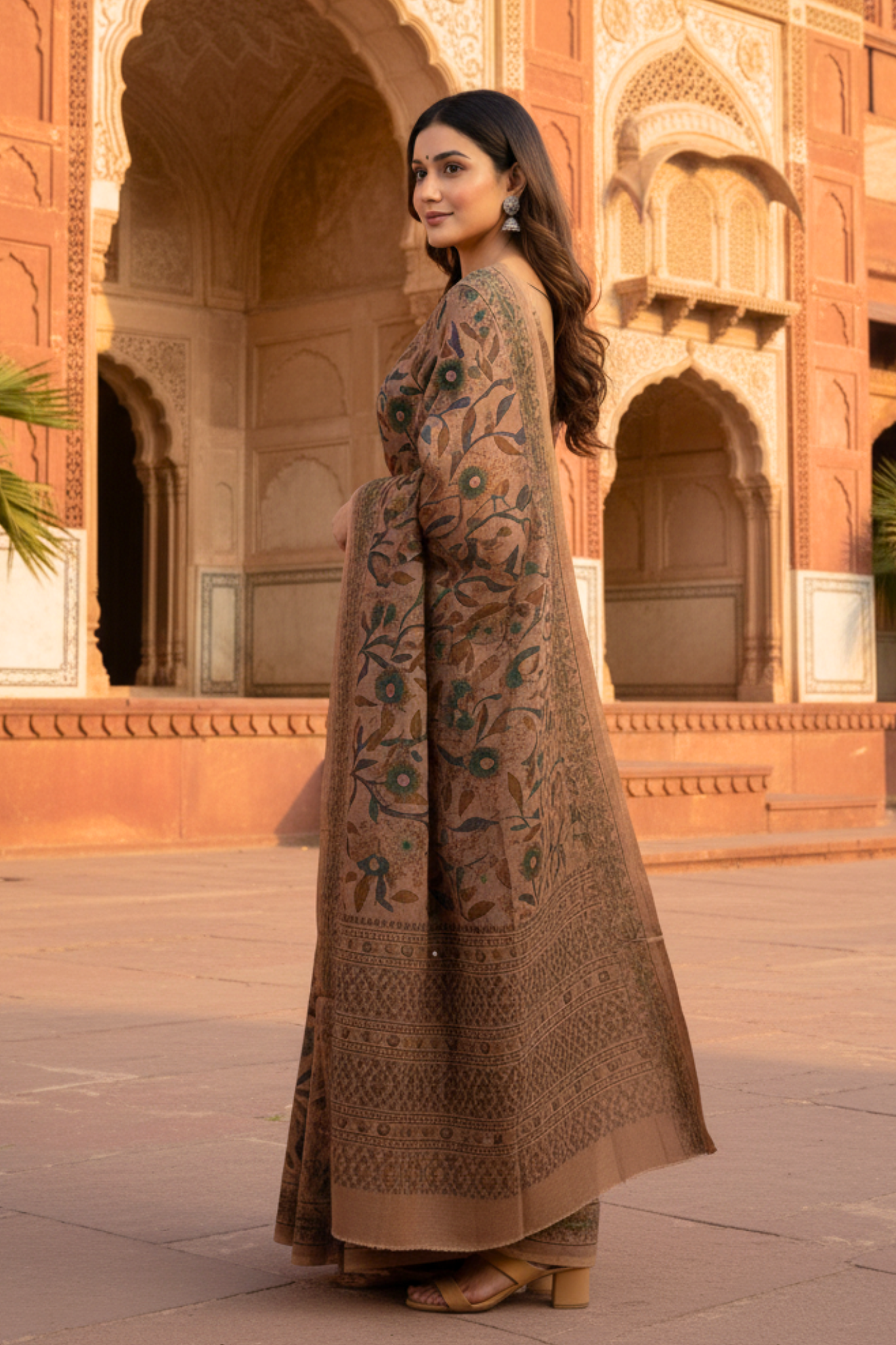 Aashima Floral Cotton Saree