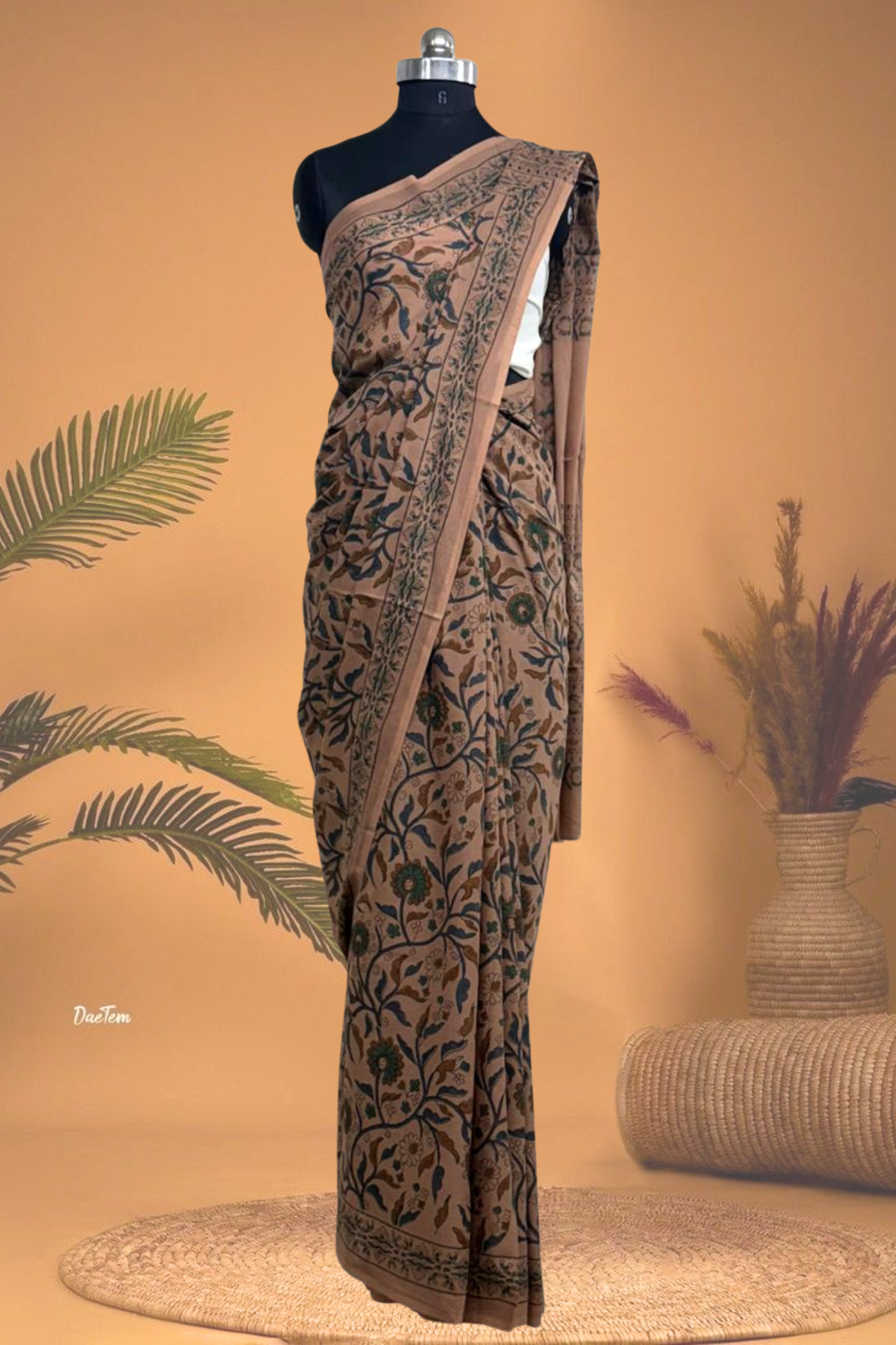 Aashima Floral Cotton Saree