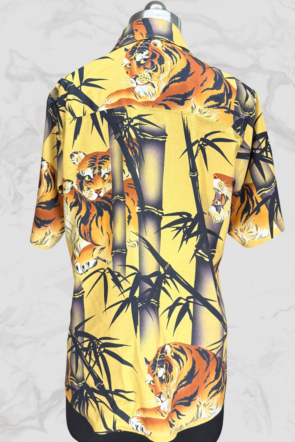Bamboo Blaze Tiger Print Shirt