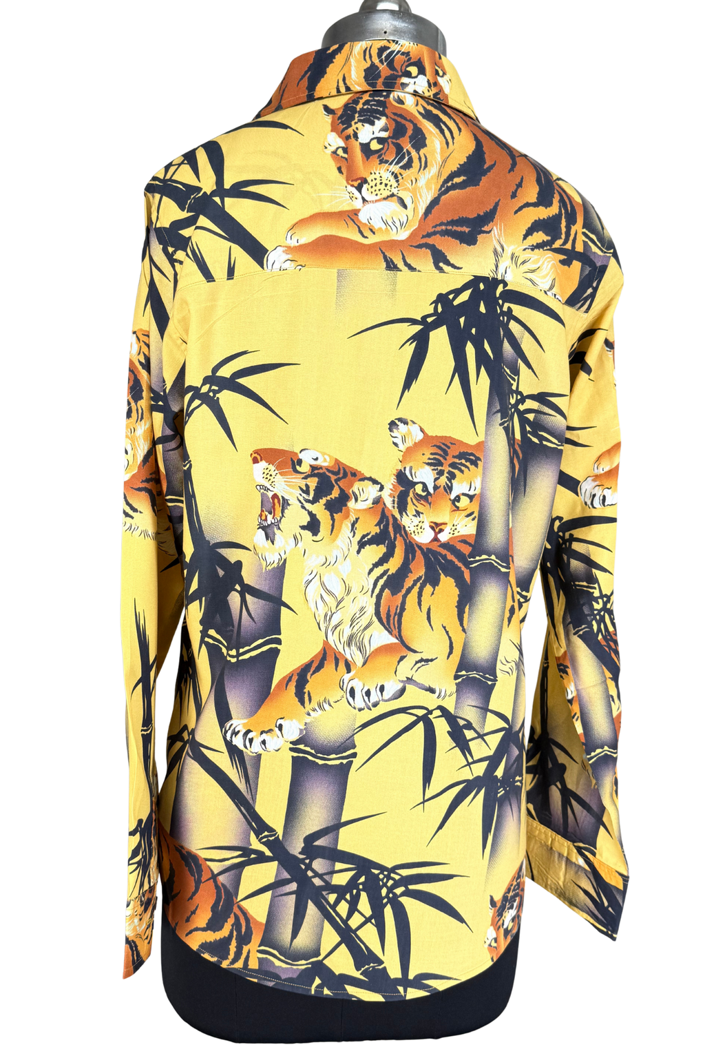 Bamboo Blaze Tiger Print Shirt (Full Sleeve)