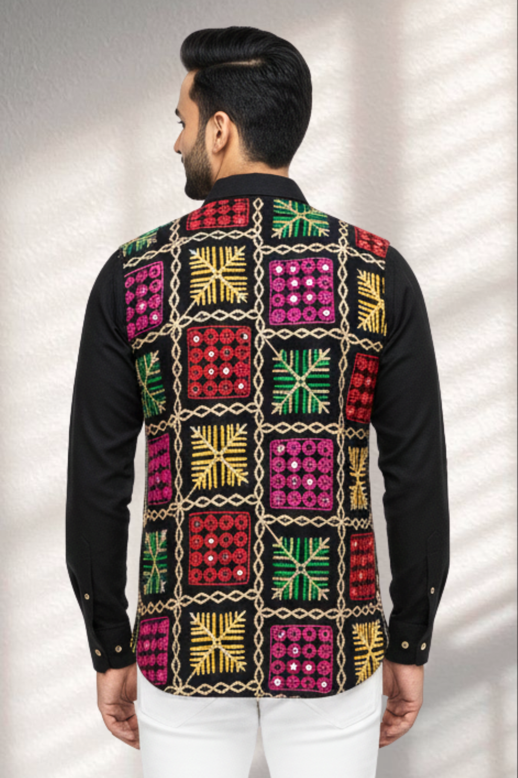 Black Bandhini Men’s Shirt