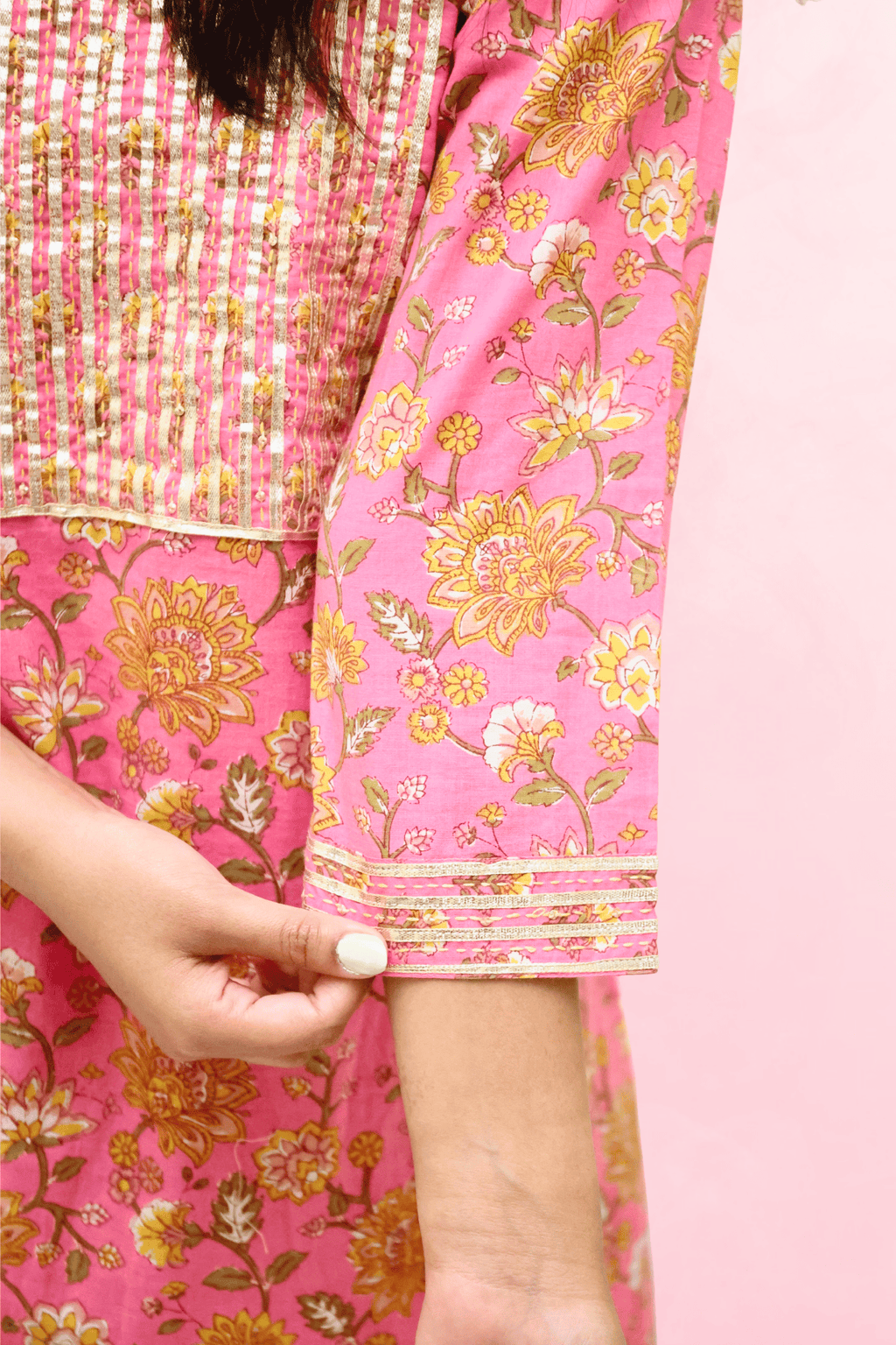 Bagh-e-Jaipur Cotton Kurta