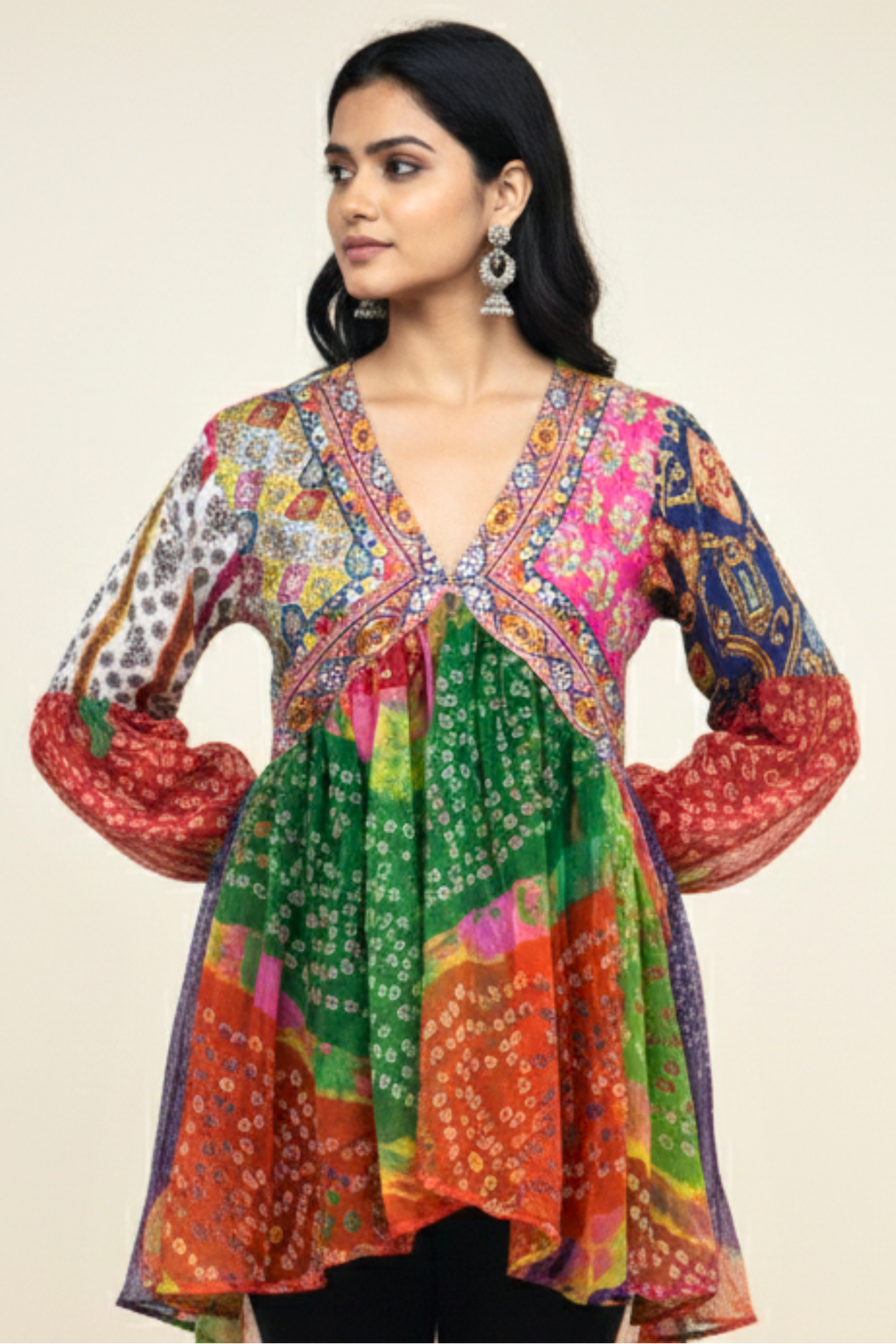 NavRang Kalaai Heritage Top