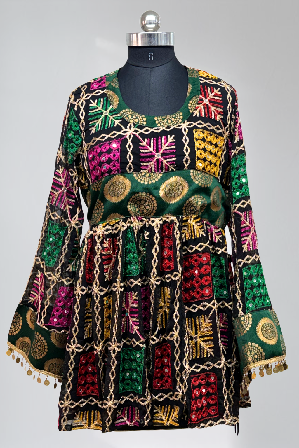 Nav-Poshaak Folk Fusion Top