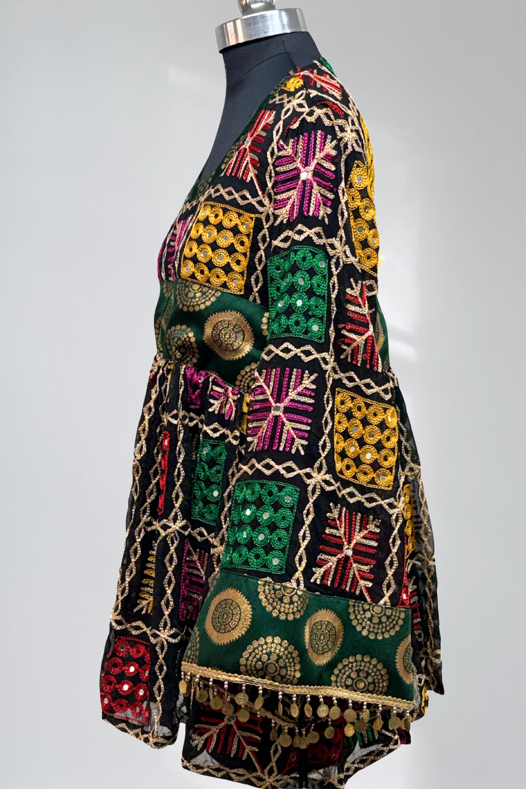 Nav-Poshaak Folk Fusion Top