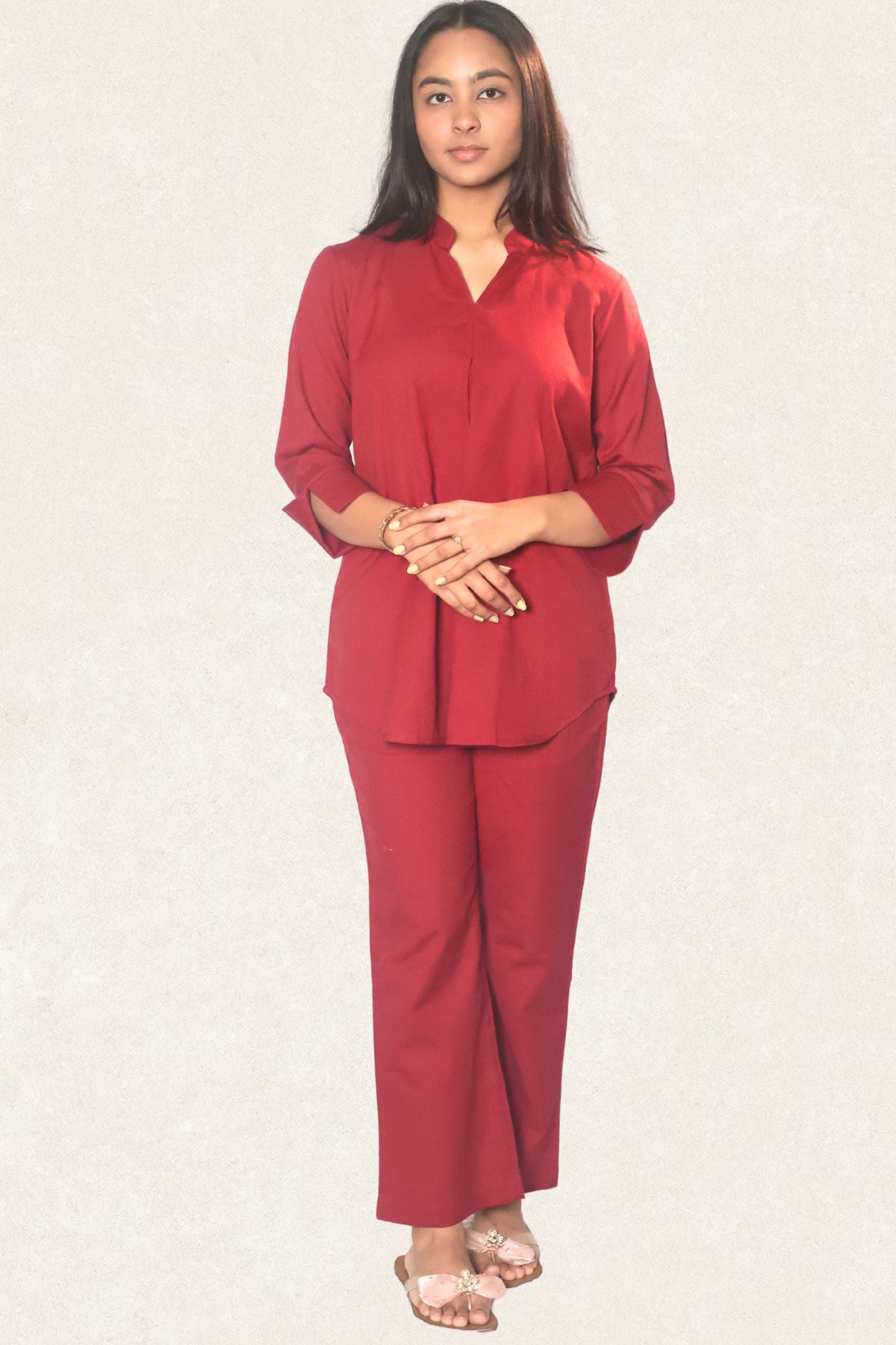 Navy Serenity Co-ord Set (Top)