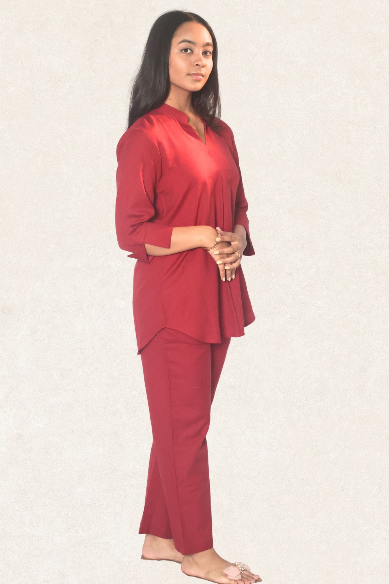 Navy Serenity Co-ord Set (Top)