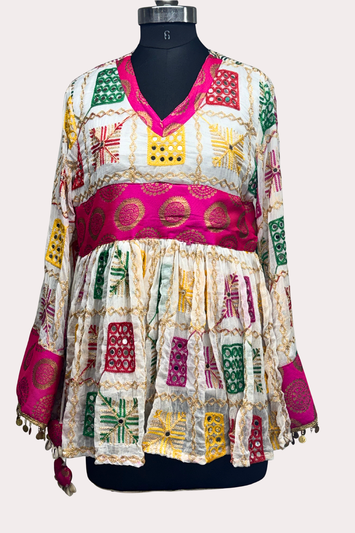 Nav Vibrant Viraasat Peplum Top