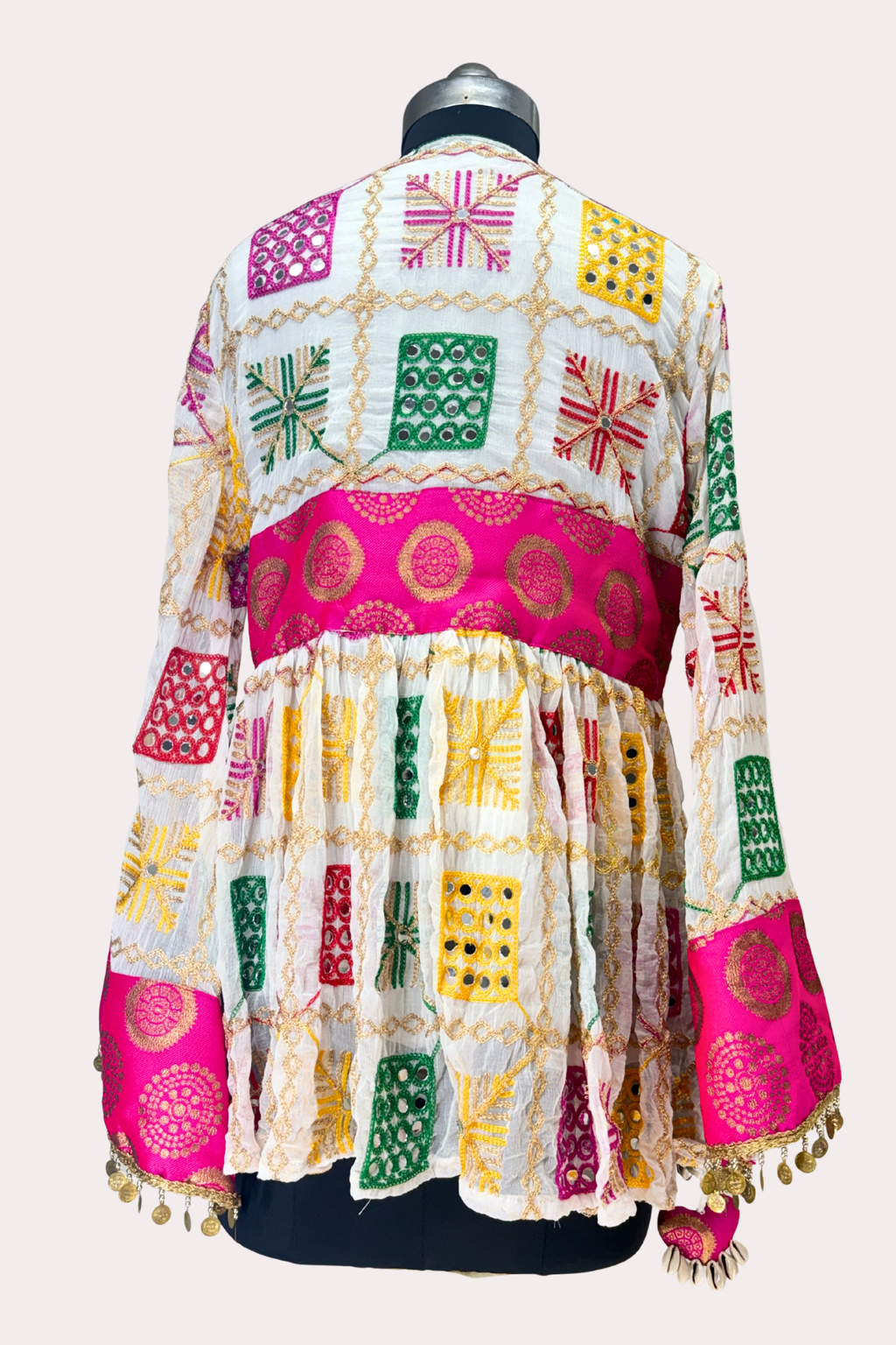 Nav Vibrant Viraasat Peplum Top