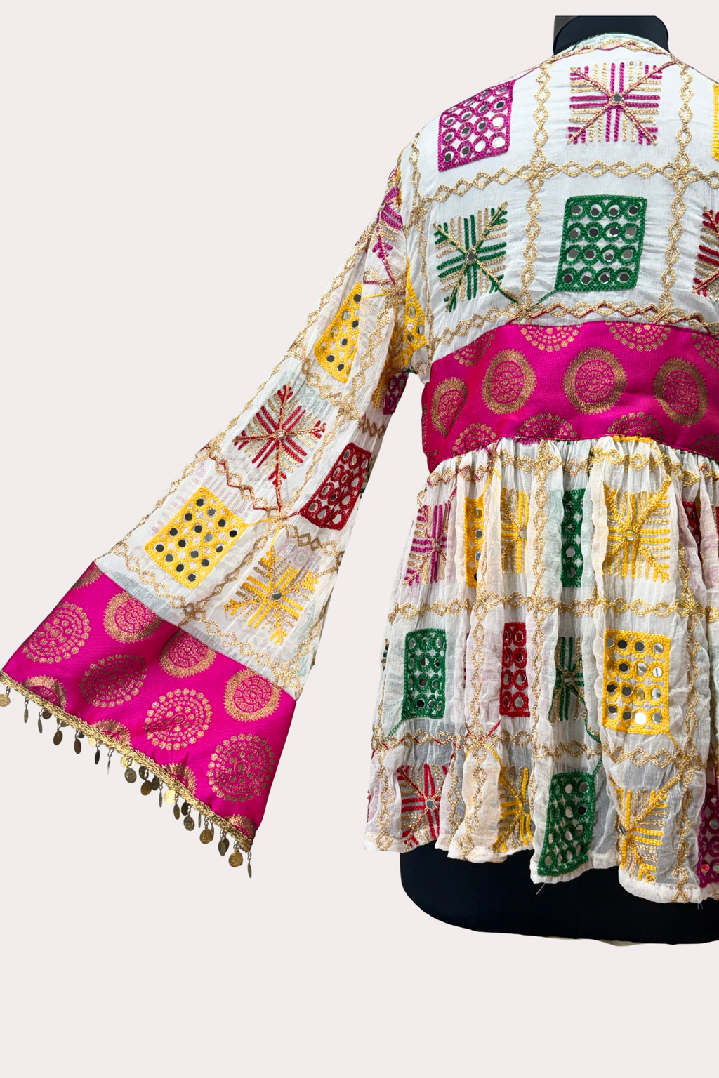 Nav Vibrant Viraasat Peplum Top