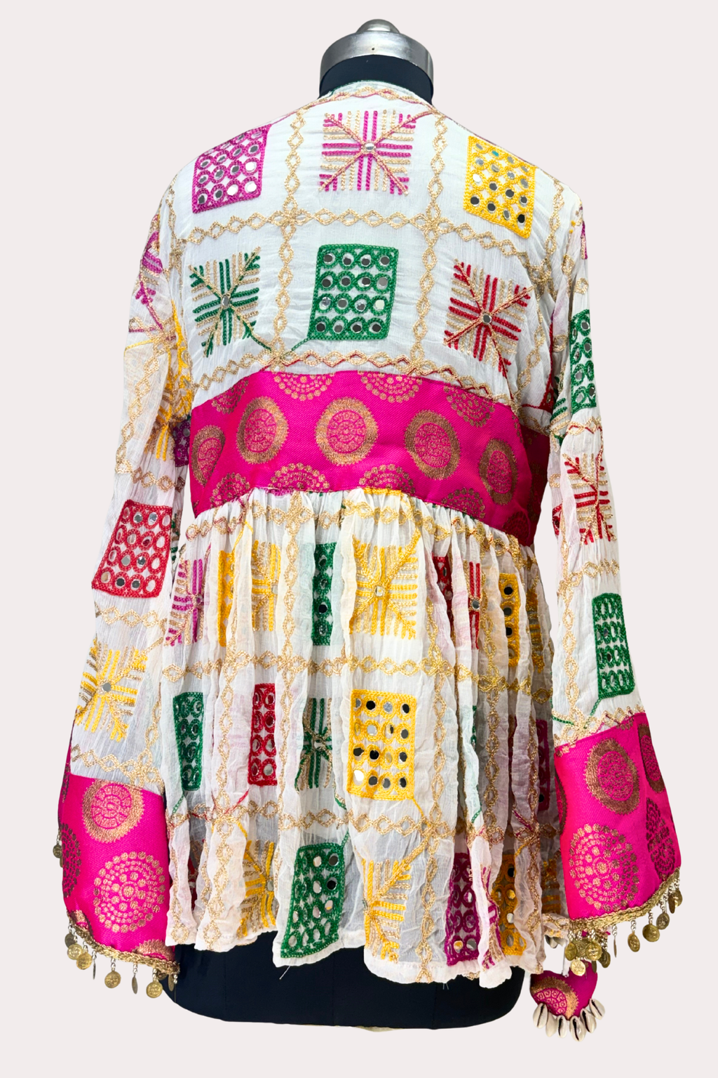 Nav Vibrant Viraasat Peplum Top