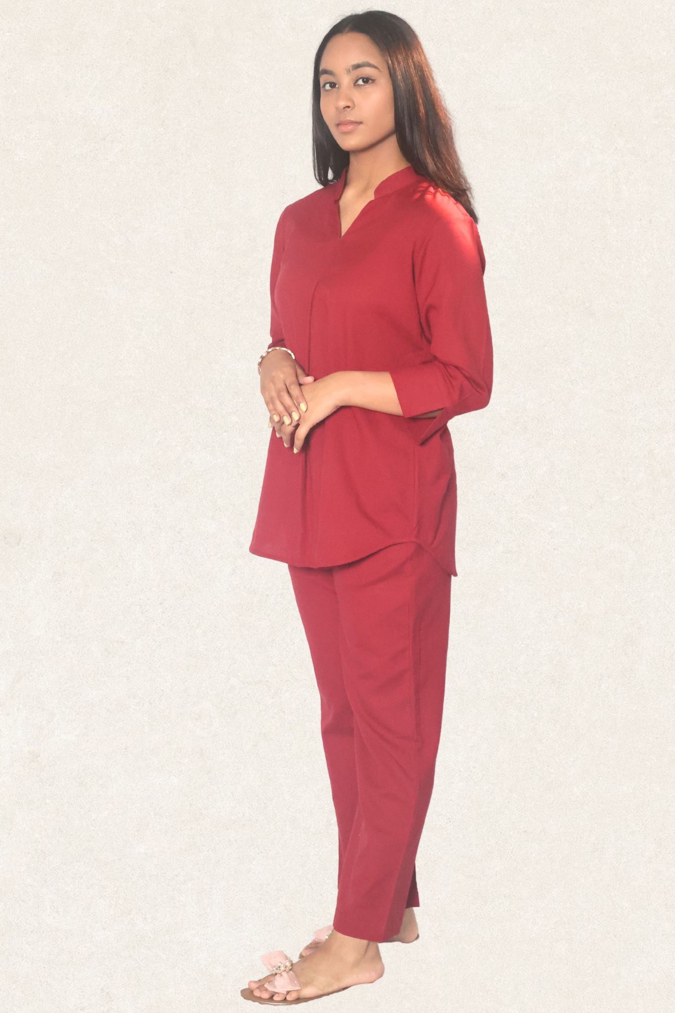 Navy Serenity Co-ord Set (Top)