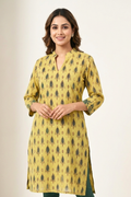 Nav Aarohi Mustard Kurta