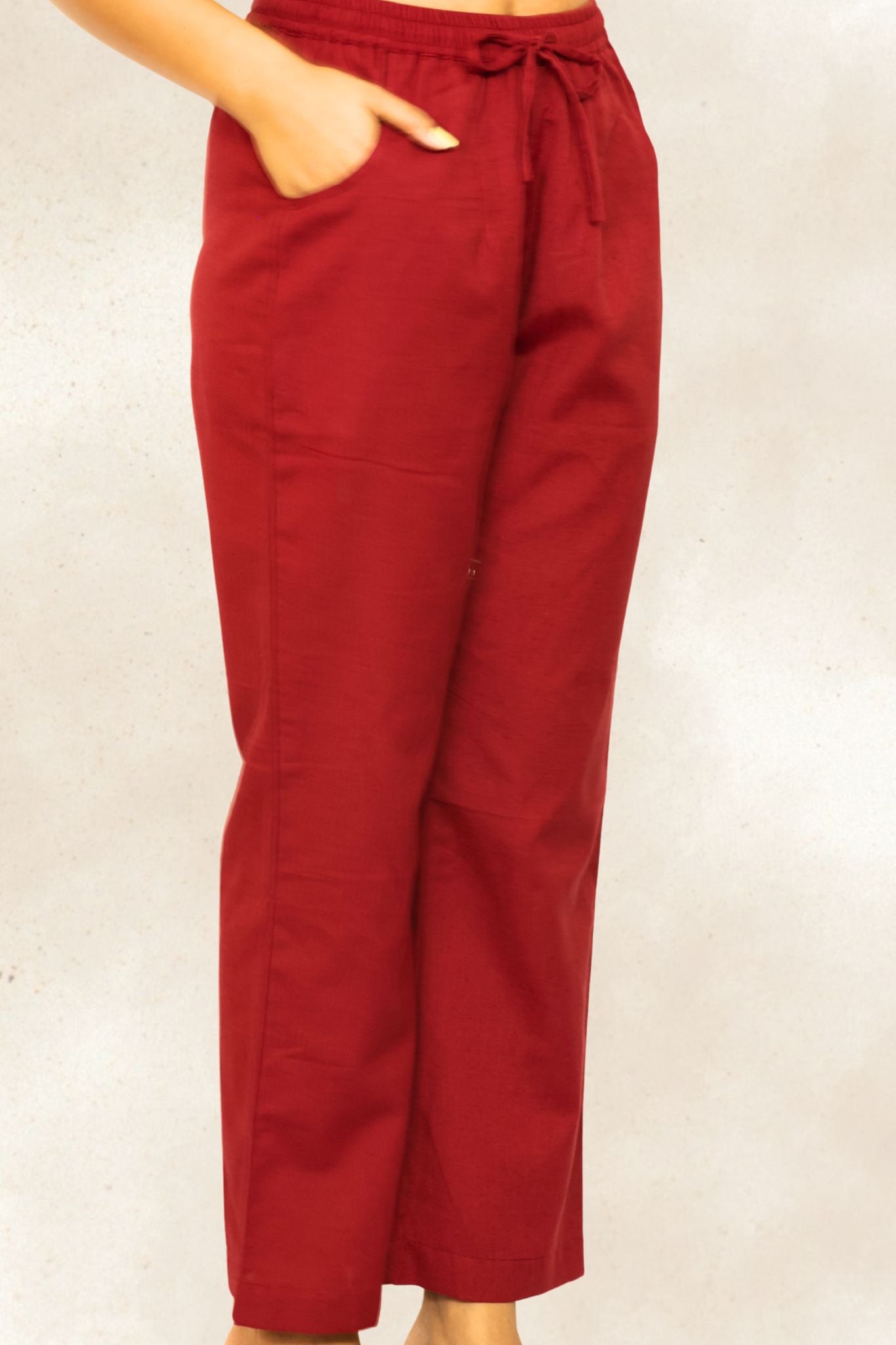 Rangat Red Co-ord Set (Pant)