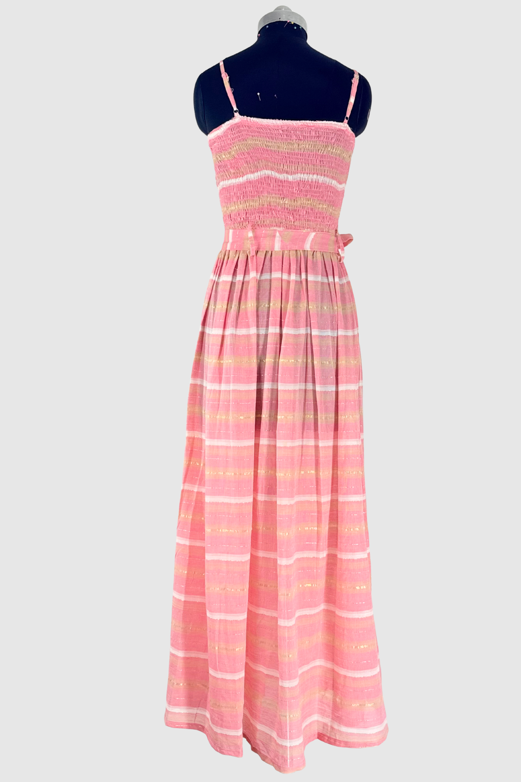 Nav Ira Pastel Breeze Stripe Dress