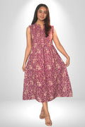 Vintage Rose Cotton Dress