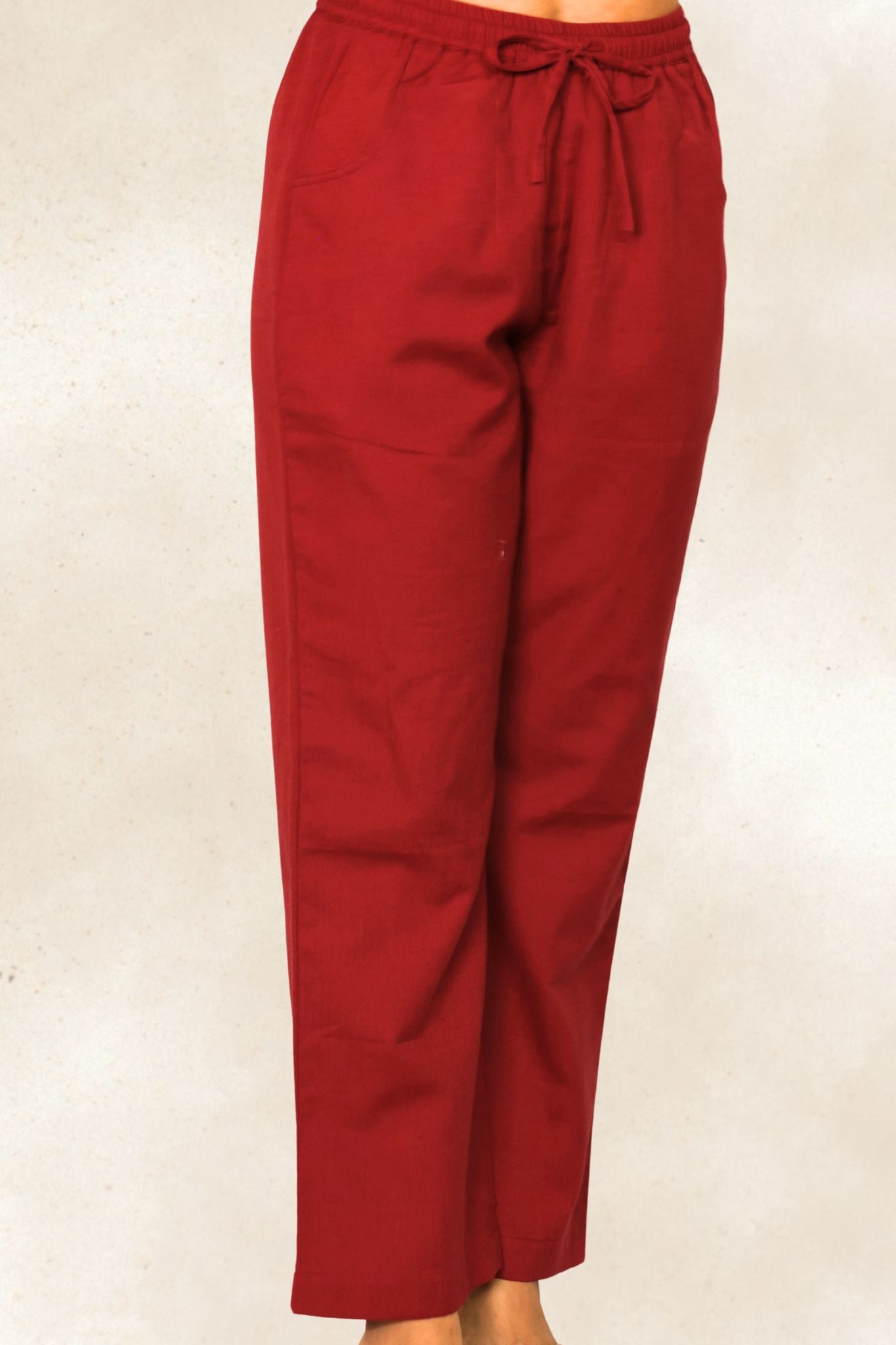 Rangat Red Co-ord Set (Pant)