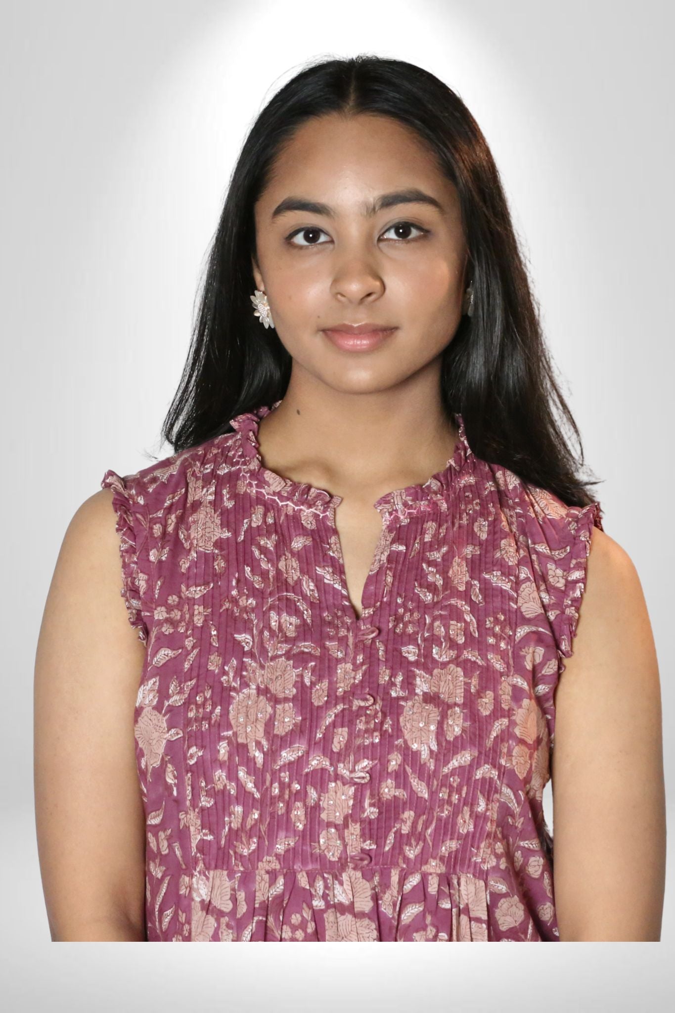 Vintage Rose Cotton Dress