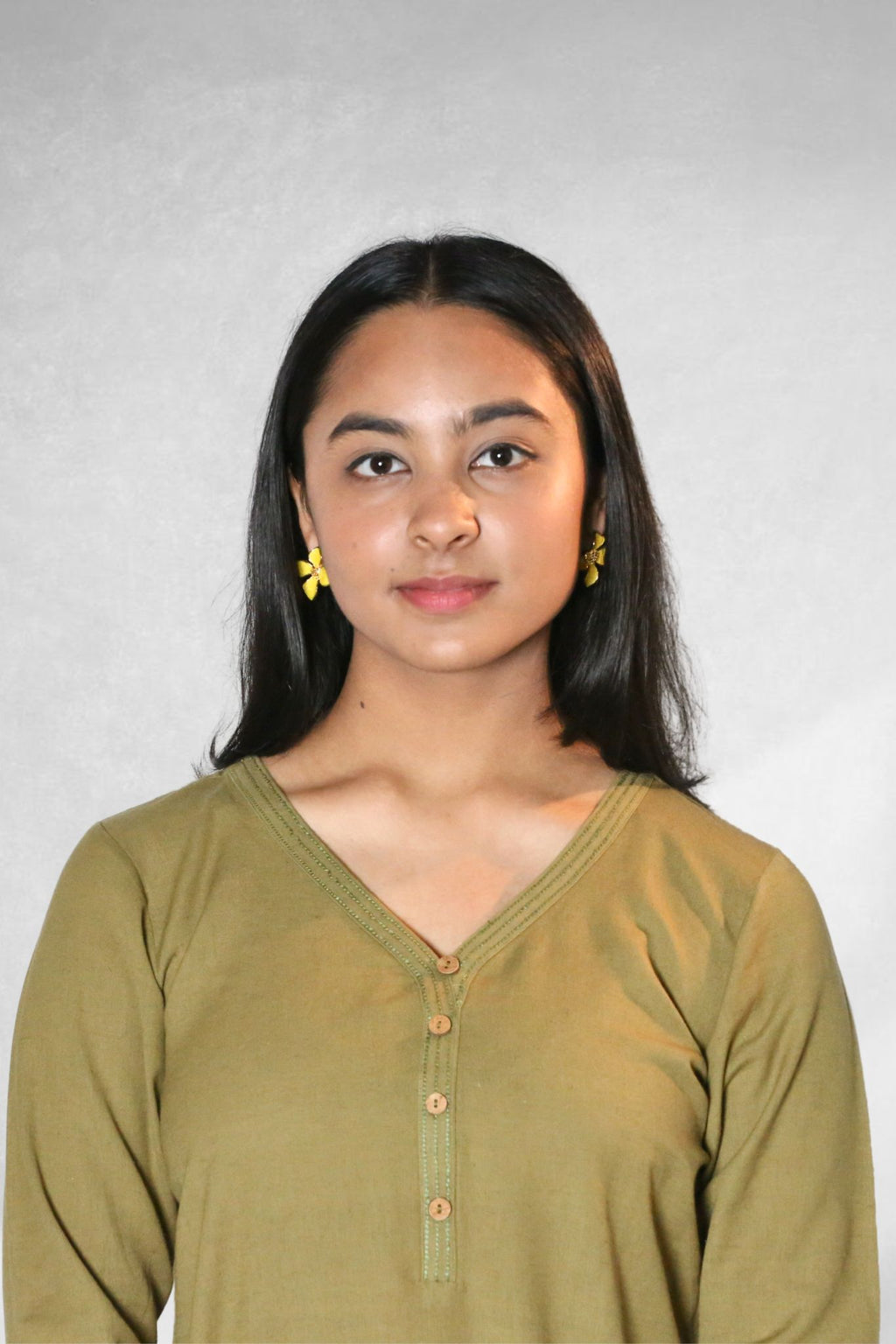 Olive Aura Co-ord Set (Top)