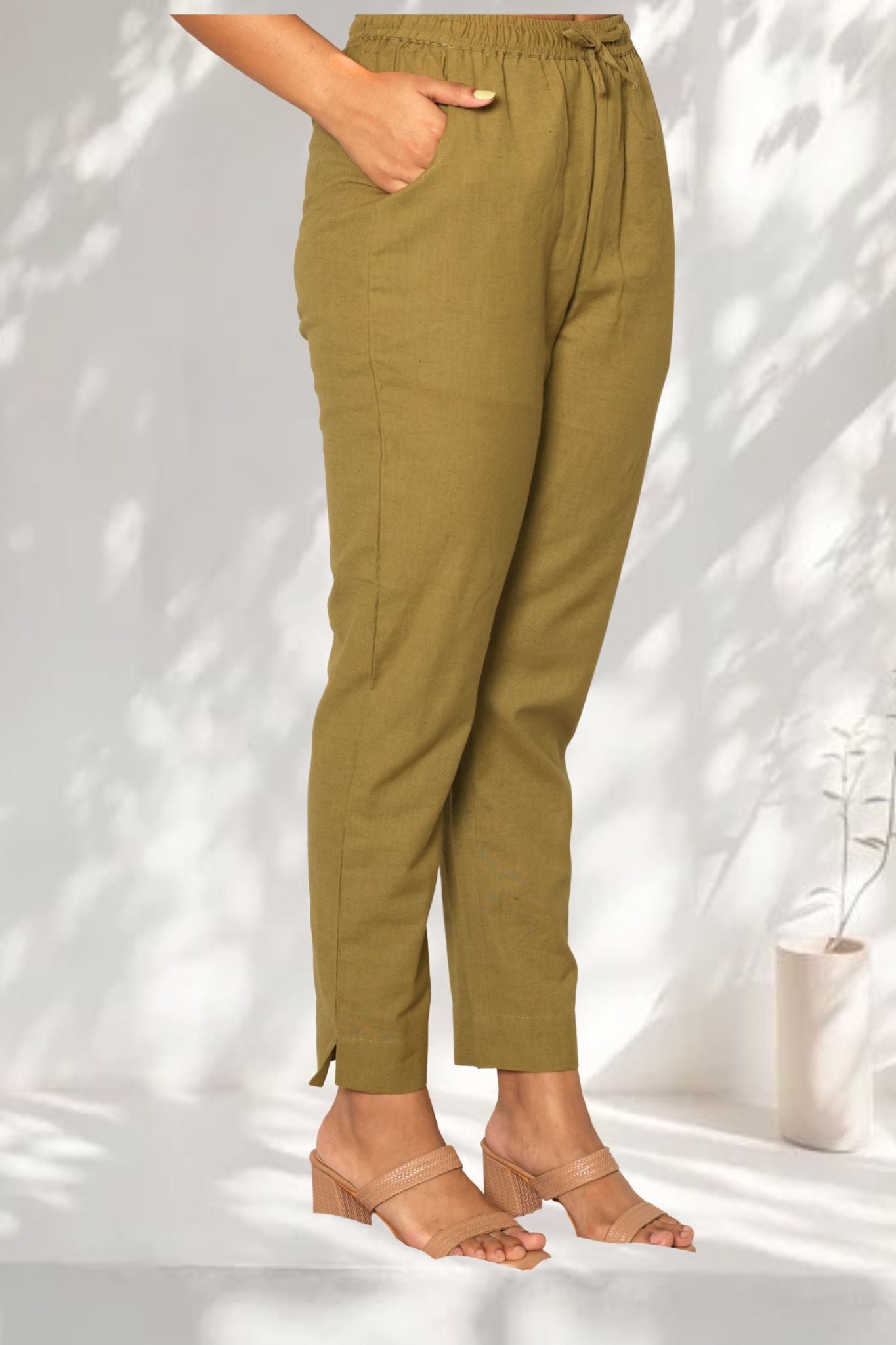 Olive Aura Pant