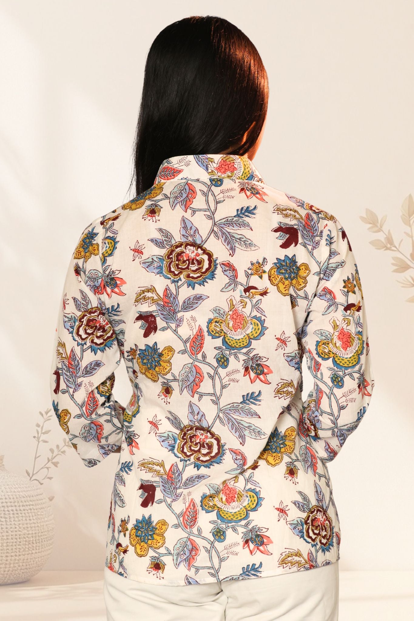 Spring Serenade Floral Top