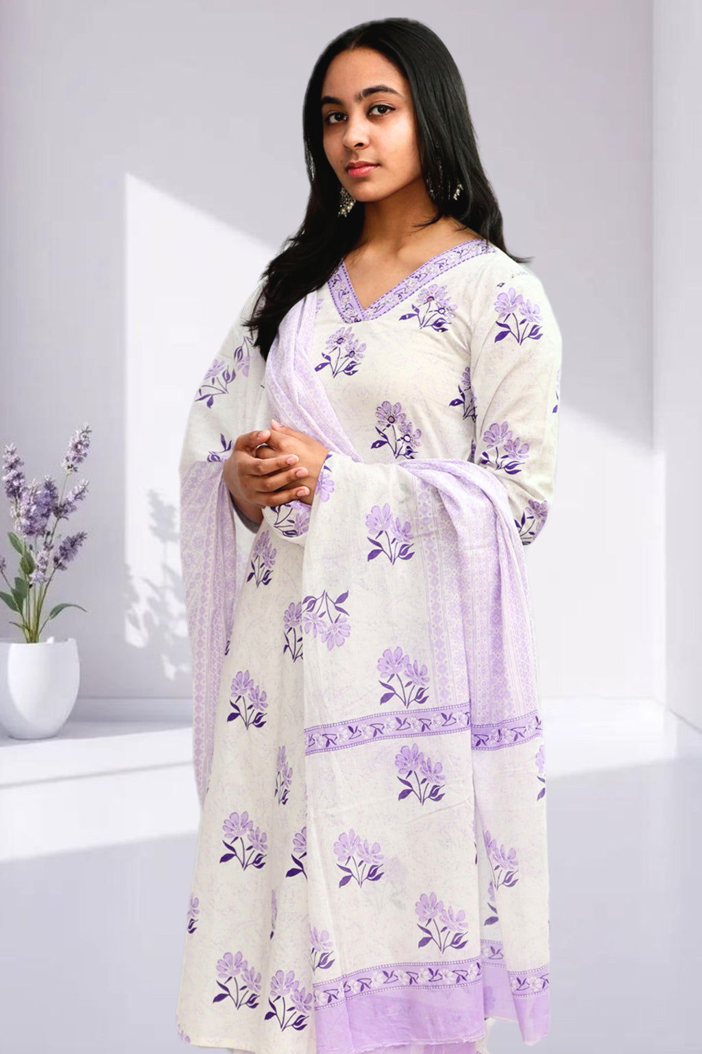 Gulbahar Cotton Kurta