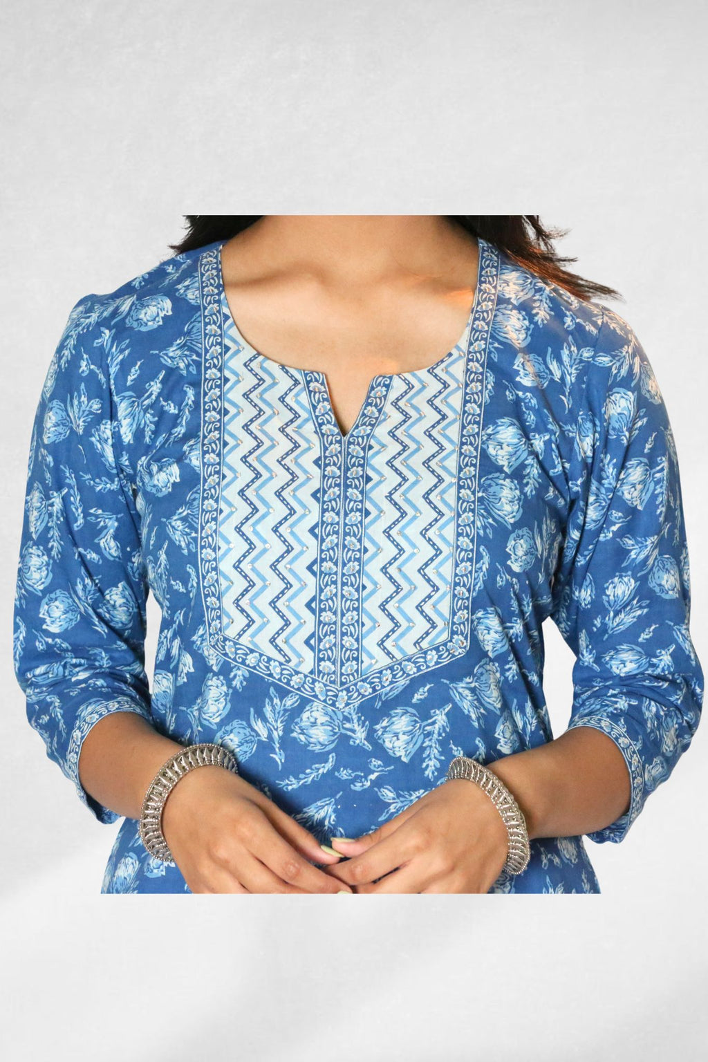Neer Indigo Straight Kurta