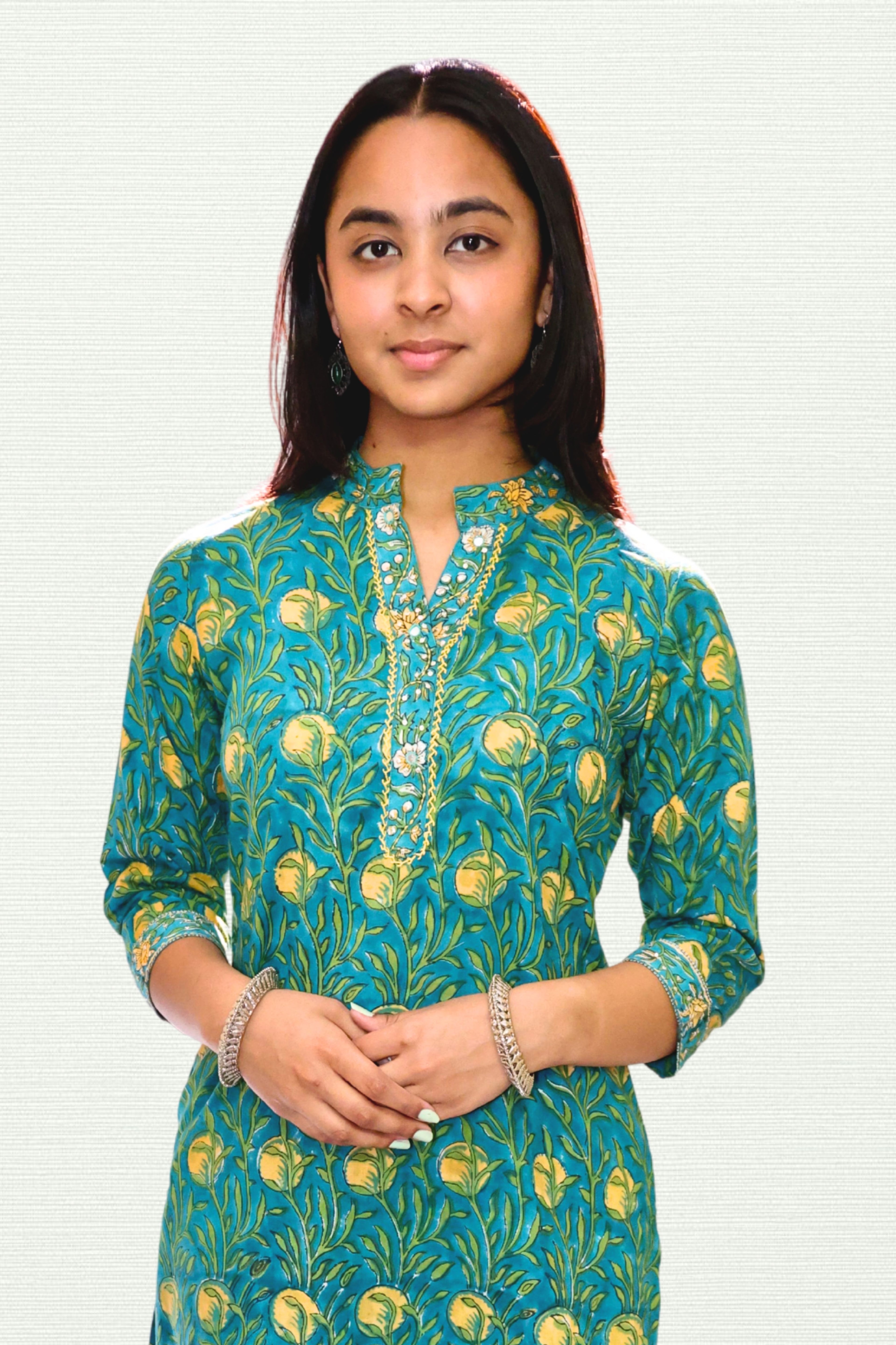 Gulmohar Cotton Kurta