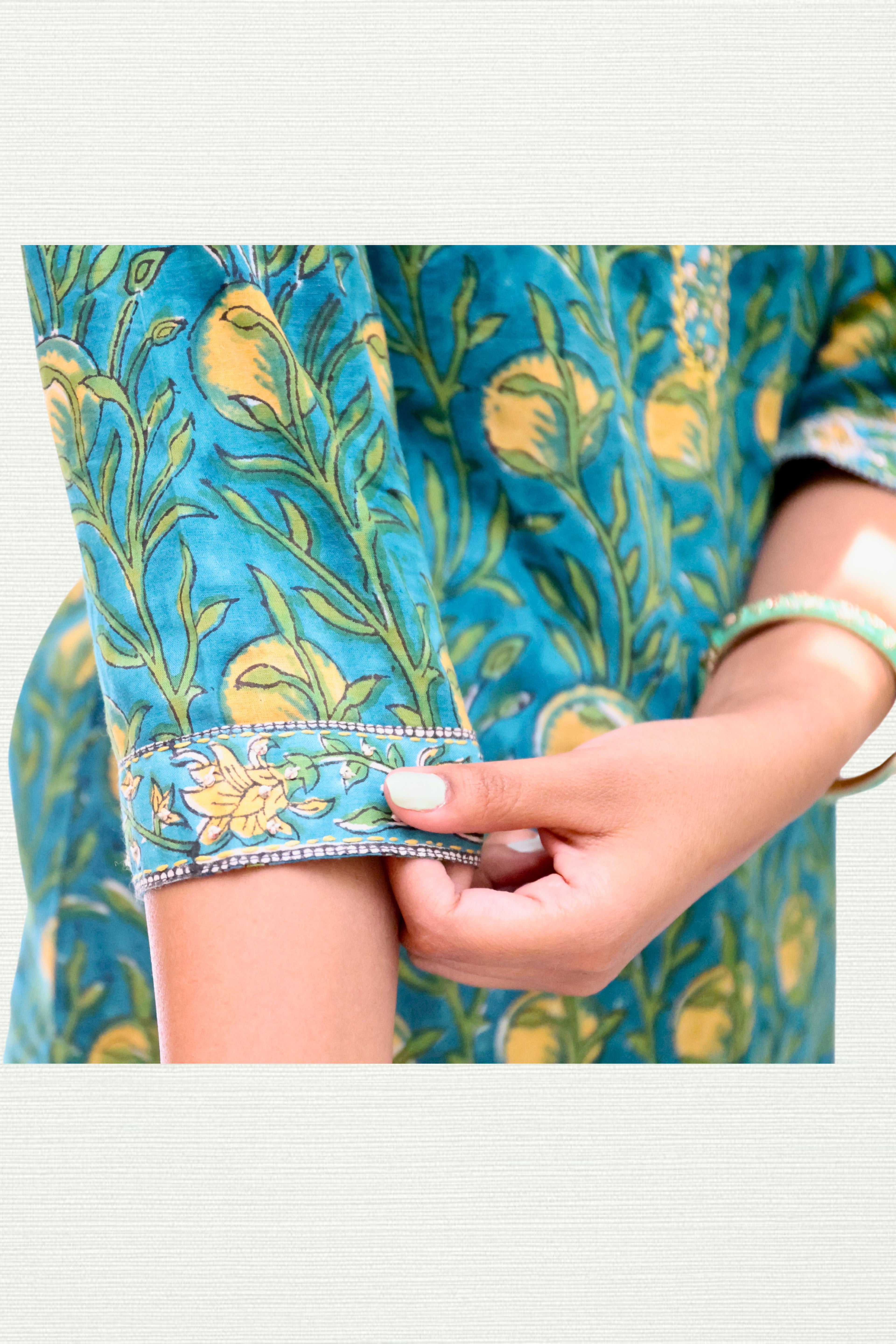 Gulmohar Cotton Kurta