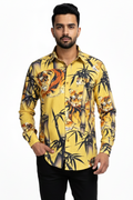 Bamboo Blaze Tiger Print Shirt (Full Sleeve)